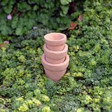 Miniature Fairy Garden Tiny Pots, Set of 3