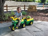 Ertl John Deere Pedal Tractor and Wagon